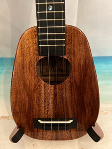 KoAloha KSM-01 Koa Soprano Pineapple Ukulele - Solid Koa - Made in Hawaii