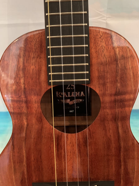 KoAloha KTM-25 25th Anniversary Tenor Ukulele w/Case - Solid Hawaiian Koa - Limited Edition KoAloha