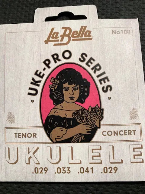 LaBelle Ukulele Strings - Uke Pro Series for Concert or Tenor Uke Aloha City Ukes