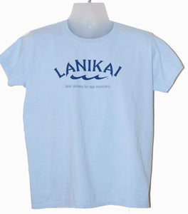 Lanikai T-Shirt - Light Blue - Aloha City Ukes