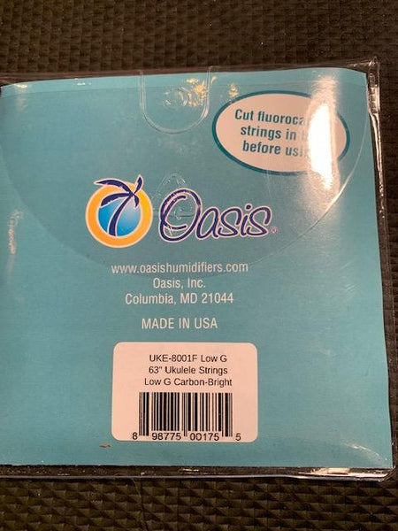 Oasis Ukulele Strings Fluorocarbon High G - Double Set - All Sizes - Aloha City Ukes