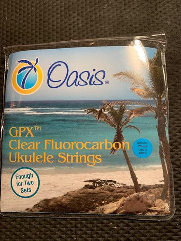 Oasis Ukulele Strings Low G Smooth Wound Fluorocarbon - All Sizes -  UKE 8101SW - Aloha City Ukes