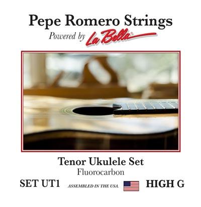 Pepe Romero Fluorocarbon Tenor Ukulele Strings - High G - UT1 - Aloha City Ukes