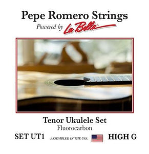 Pepe Romero Fluorocarbon Tenor Ukulele Strings - High G - UT1 - Aloha City Ukes