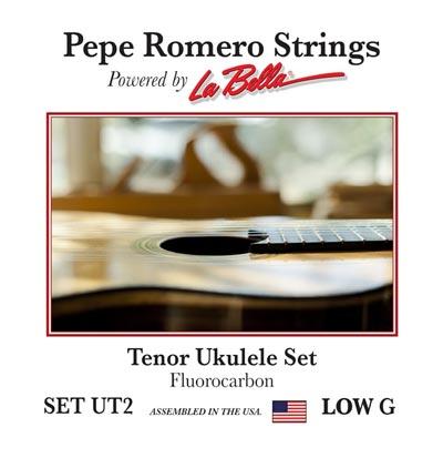 Pepe Romero Fluorocarbon Ukulele Strings - Tenor - Low G  UT2 - Aloha City Ukes