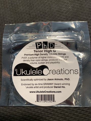 PhD Tenor Ukulele Strings High G Set -PhD Ukulele Creations - Aloha City Ukes