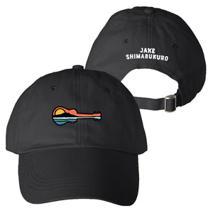 Ukulele Sunset Hat by Jake Shimabukuro - Black - Aloha City Ukes