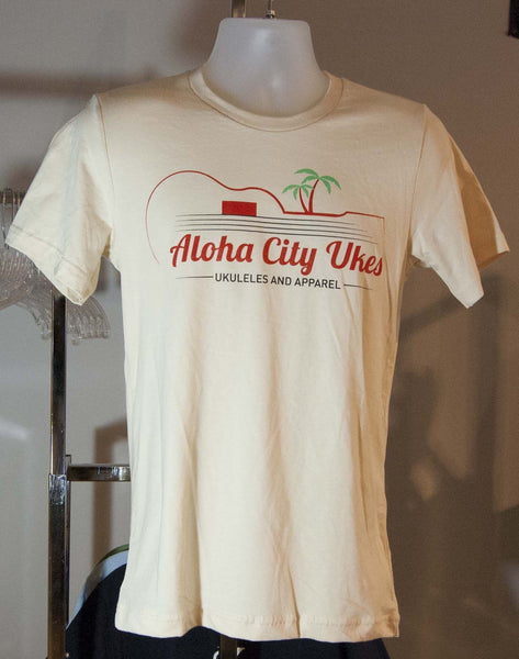 Aloha City Ukes - Vintage Vibe -  T-Shirt - Super Soft - Aloha City Ukes