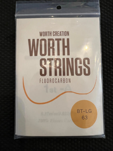 Worth Brown Ukulele Strings  - Low G - Soprano, Concert, Tenor WORTH B - Aloha City Ukes