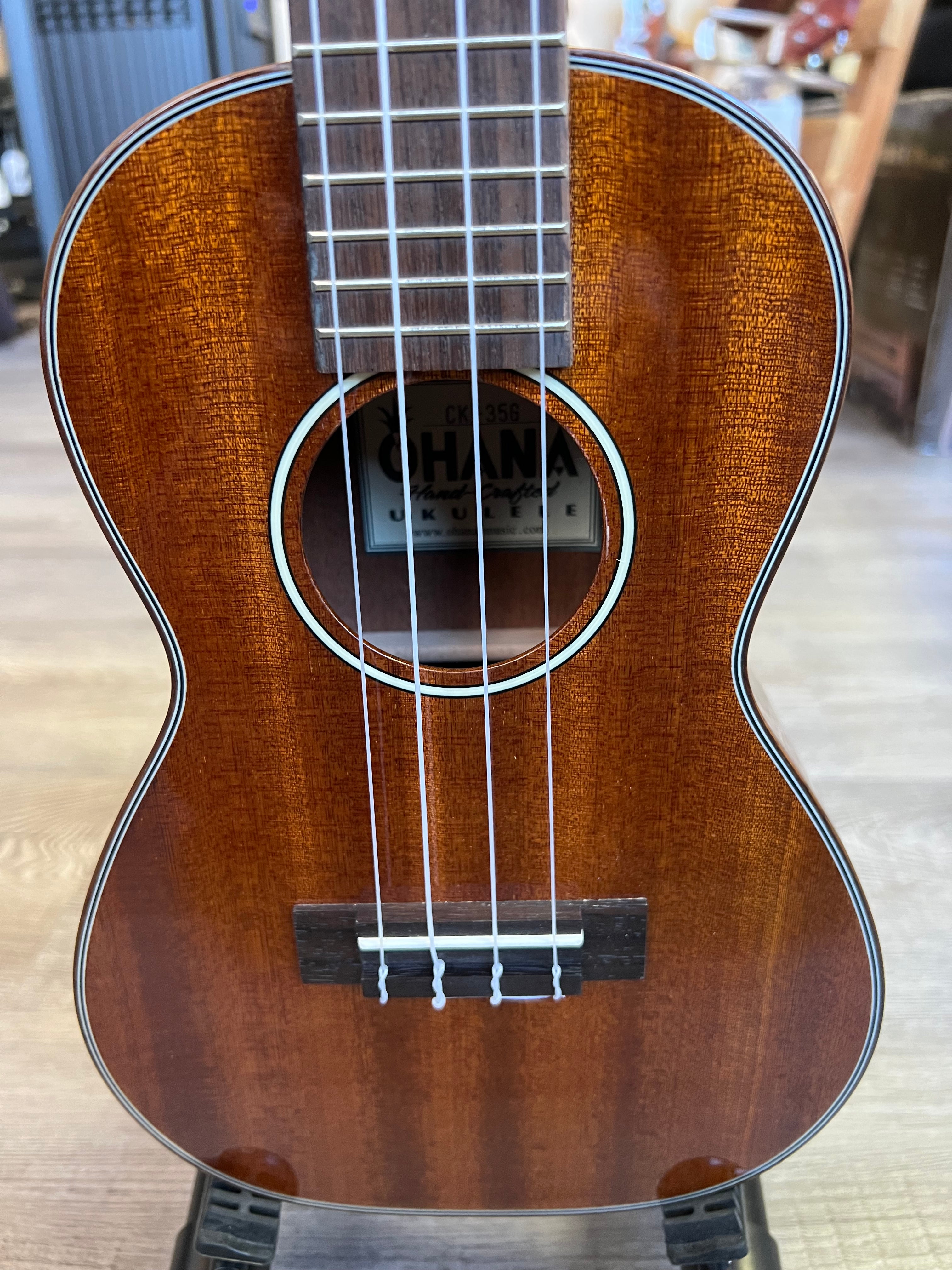 Ohana CK-35G Solid Mahogany Concert Ukulele - Aloha City Ukes