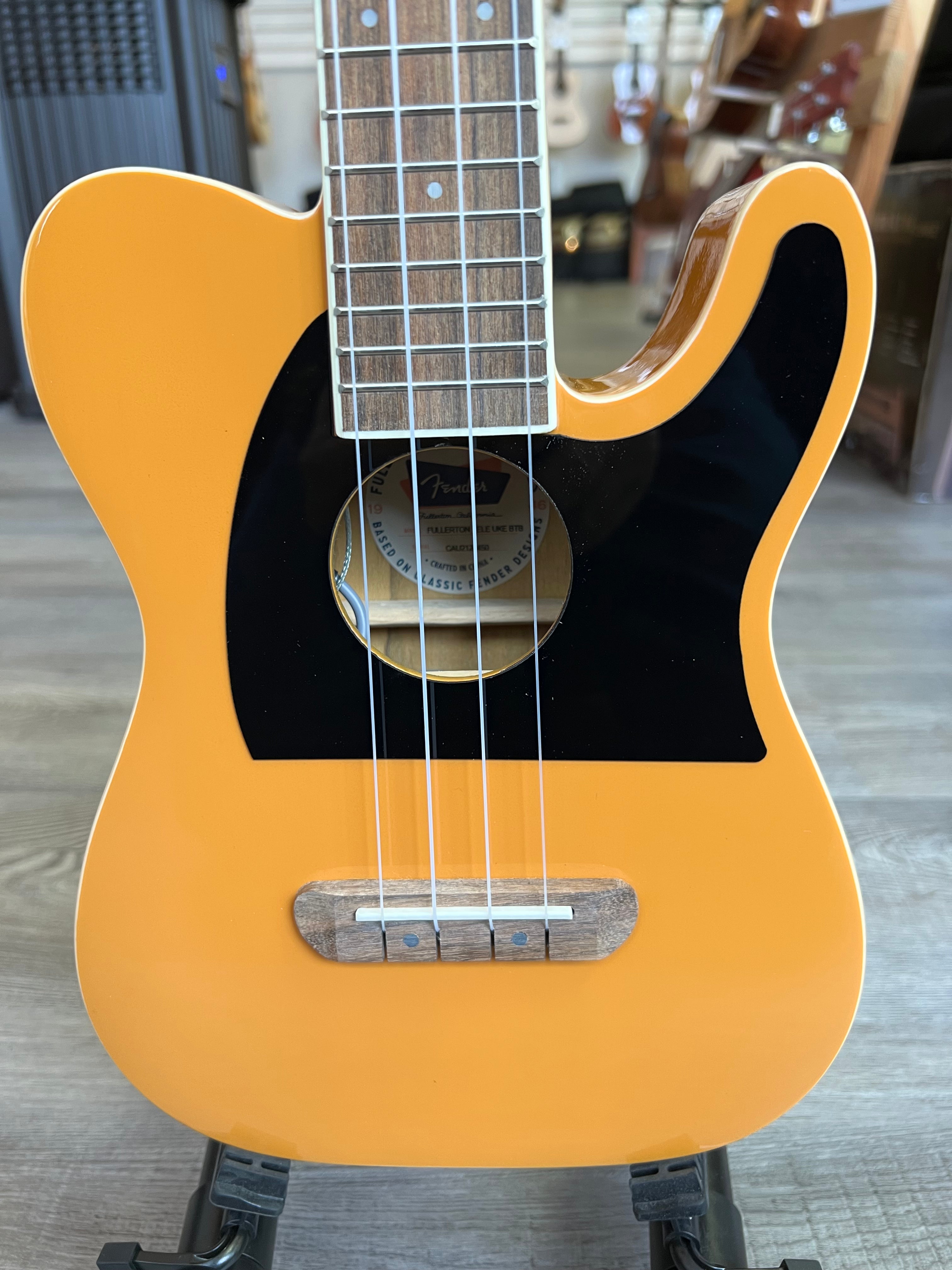 Fender Telecaster Electric Concert Ukulele Fullerton Series Tele