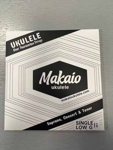 Makaio Ukulele Single Low G String for Soprano, Concert, Tenor - Aloha City Ukes