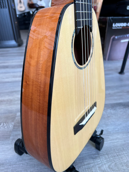 Romero Creations Daniel Ho Tiny Tenor 6 String Nylon Guitar w/Case - Solid Spruce/Solid Mahogany - RC-DHO6-SM - Aloha City Ukes