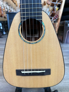 Romero Creations Solid Spruce/Mahogany Tiny Tenor 6 String Guitalele/Guitarlele w/Case - RC-TT6-SM Ukulele - Aloha City Ukes